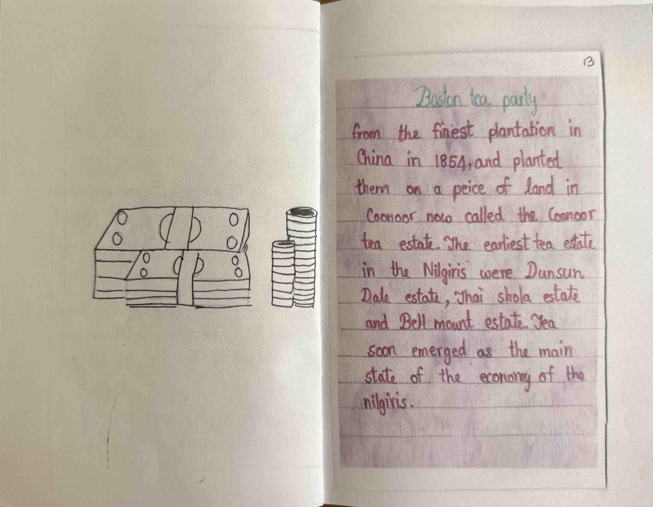 Money, and the founding of the Coonoor tea estate